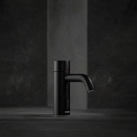 MEZCLADOR LAVABO TOUCHLESS NEGRO MATE SILHOUET DAMIXA